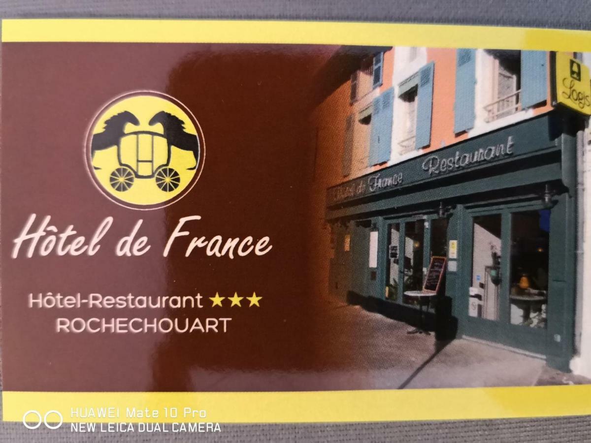 Logis Hotel De France Rochechouart Ngoại thất bức ảnh